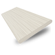 ColorizedSwatch Natural Bamboo Chalk Wooden Blind - 50mm Slat sample image 3381