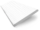 ColorizedSwatch Dove White Faux Wood Blind - 50mm Slat sample image 3406