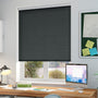 ColorizedZoom Oblivion Blackout Jet Roller Blind 3441