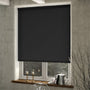 ColorizedZoom PVC Blackout Black Roller Blind 3480