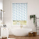 Colorized Splash Blackout Bubbles Blue Roller Blind 3492