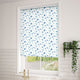 ColorizedZoom Splash Blackout Bubbles Blue Roller Blind 3492