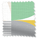 ColorizedSwatch Ottil Mojito Roller Blind sample image 3510