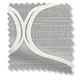 ColorizedSwatch Sicilia Still Grey Blackout Roller Blind sample image 3518