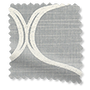 ColorizedSwatch Sicilia Still Grey Blackout Roller Blind sample image 3518