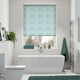 Colorized Splash Blackout Samaki Aqua Roller Blind 9448