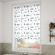 ColorizedZoom Splash Blackout Beach Hut Navy Roller Blind 3561