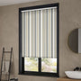 ColorizedZoom Splash Blackout Hampton Stripe Naturale Roller Blind 3677