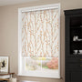 ColorizedZoom Salice Trail Tangerine Roller Blind 3696