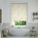 Colorized Splash Blackout Flight Linen Roller Blind 3717