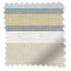 ColorizedSwatch Calcutta Stripe Blue Mist Roller Blind sample image 3763