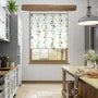 Colorized Secret Garden Bluegrass Roller Blind 3767