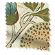 ColorizedSwatch William Morris Fruit Autumn Roller Blind sample image 3815