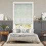 Colorized Electric Thermal Luxe Dimout Limestone Roller Blind 3866