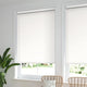 ColorizedZoom Choices Acantha Snow White Roller Blind 3896