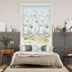 Colorized Chinoiserie Duck Egg Roller Blind 4009