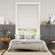 Colorized Fara Blackout Morning Mist Roller Blind 4019