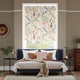 Colorized Cedella Sunset Roller Blind 4094