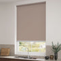 ColorizedZoom Electric Titan Blackout Warm Stone Roller Blind 4138