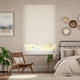 Colorized Twist2Go Sevilla Blackout Antique Cream Roller Blind 4871