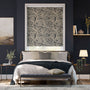 Colorized William Morris Acanthus Jacquard Antique Bronze Roller Blind 4988