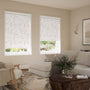 ColorizedZoom Twist2Go William Morris Acanthus Jacquard Oyster Roller Blind 8978