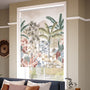 ColorizedZoom Twist2Go Mountain Palm Dusk Roller Blind 5077