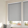 ColorizedZoom Twist2Go Choices Devon Stripe Charcoal Roller Blind 5111