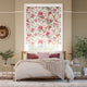 Colorized Elysian Paradise Fuchsia Roller Blind 5365