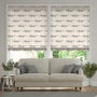 Colorized Mr Fox Mini Neutral Roman Blind 6654