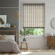 Colorized Truro Stripe Linen Sandstone Roman Blind 6657