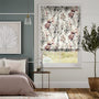 Colorized Foxglove Linen Rose Blush Roman Blind 6660