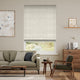 Colorized Paleo Linen Ecru Roman Blind 6666