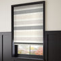 ColorizedZoom Cardigan Stripe Stone Roman Blind 6725