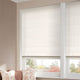 ColorizedZoom Bijou Linen Alabaster Roman Blind 8747