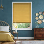 Colorized Bijou Linen Sunflower Roman Blind 6736