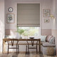 Colorized Bijou Linen Taupe Roman Blind 6737
