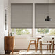 Colorized Harrow Mid Grey Roman Blind 6782