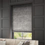ColorizedZoom Crushed Velvet Nickel Roman Blind 6822