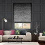 Colorized Crushed Velvet Storm Roman Blind 6827