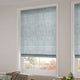 ColorizedZoom Eternity Linen Blue Mist Roman Blind 6834