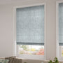 ColorizedZoom Eternity Linen Blue Mist Roman Blind 6834