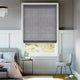 Colorized Eternity Linen Cinder Roman Blind 6836