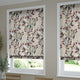 ColorizedZoom Bursting Berries Linen Cherry Roman Blind 6883