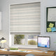 ColorizedZoom Scandinavia Stripe Aqua Roman Blind 6884