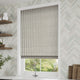 ColorizedZoom Candy Stripes Pewter Roman Blind 6926