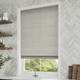 ColorizedZoom Candy Stripes Pewter Roman Blind 6926