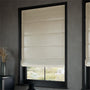 ColorizedZoom Ahisma Luxe Faux Silk Oyster Roman Blind 6932
