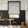 Colorized Harlow Woven Grey Roman Blind 6983