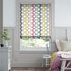 Colorized Lintu Birds Berry Crush Roman Blind 7013
